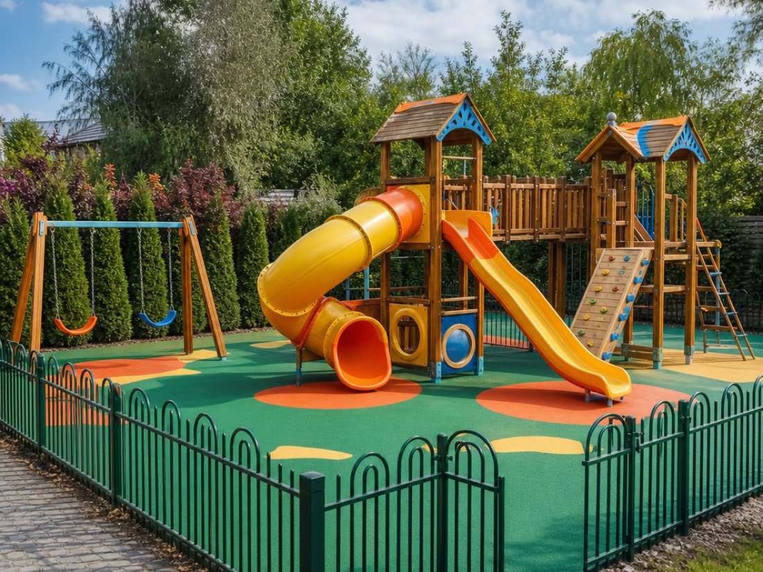 Комплект SafeZone: ограждение и покрытие